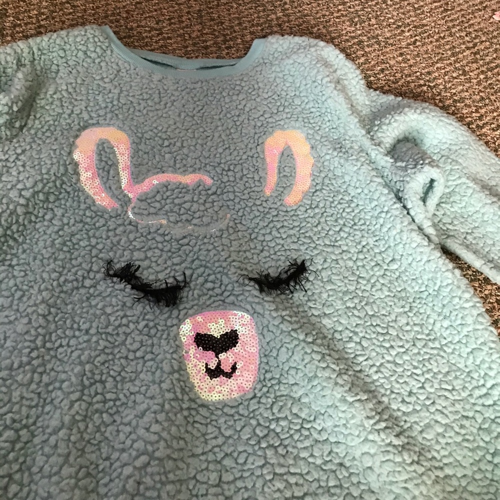 Llama Girls Hoodie